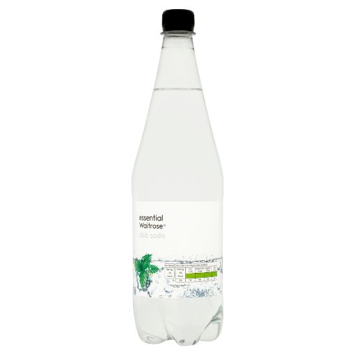 Picture of Waitrose Essential Club Soda Water 1ltr