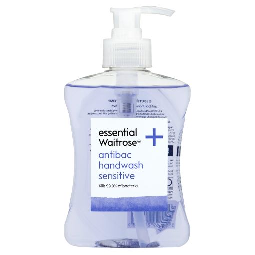 Picture of Waitrose Essential Handwash Sensitive Antibac 250ml
