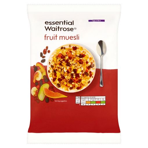 Picture of Waitrose Essential Muesli Fruit 1Kg