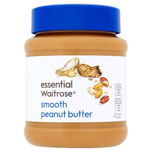 Picture of Waitrose Essential Peanut Butter Smooth 340g
