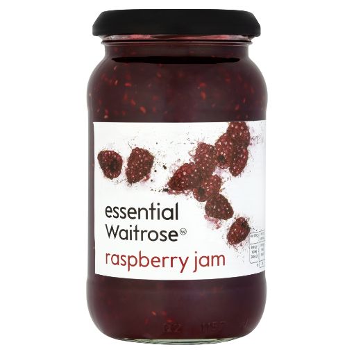 Picture of Waitrose Essential Raspberry Jam 454g