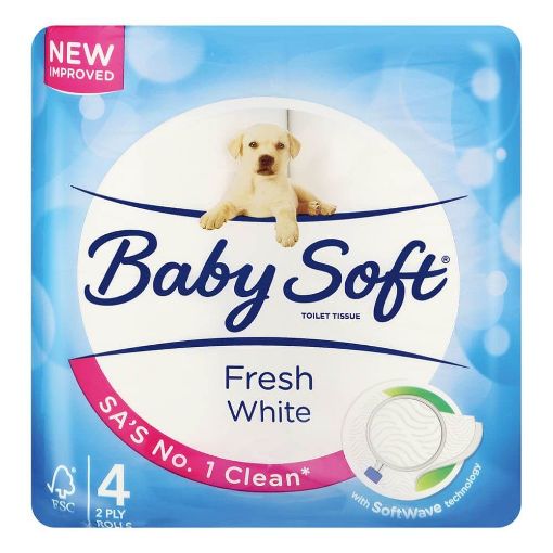 Picture of Babysoft Toilet Rolls 4s