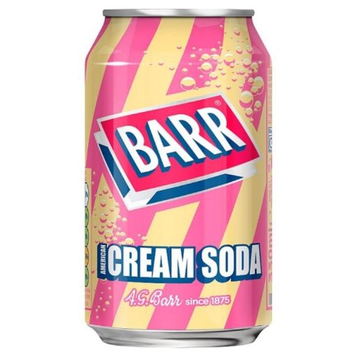 Picture of Barr Cream Soda 330ml