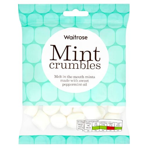 Picture of Waitrose Mint Crumbles 225g