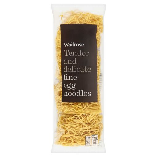 Picture of Waitrose Noodle Egg Fine 250g