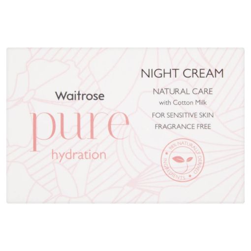 Picture of Waitrose Pure Hydration Night Cream 50ml