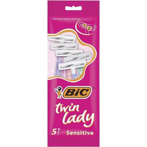 Picture of Bic Twin Lady Shaver 5+1 Sensitive