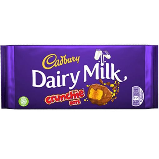 Picture of Cadbury Dairy Milk Crunchy Bits Chocolate Bar 200g