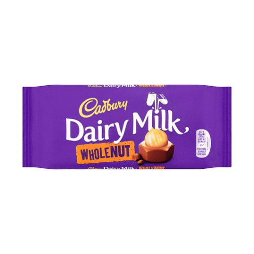 Picture of Cadbury Dairy Milk Whole Nut 120g