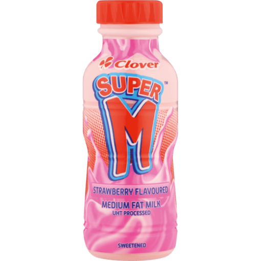 Picture of Clover Super M Strawberry Milk 300ml