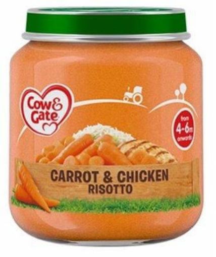 Picture of Cow & Gate Carrot&Chicken Risotto 125g