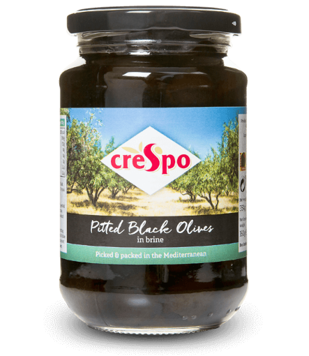 Picture of Crespo Pitted Black Olives 354g