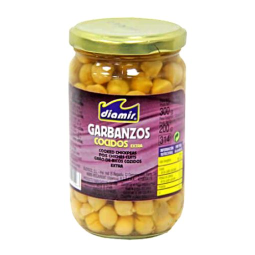 Picture of Diamir Chick Peas Glass 300g
