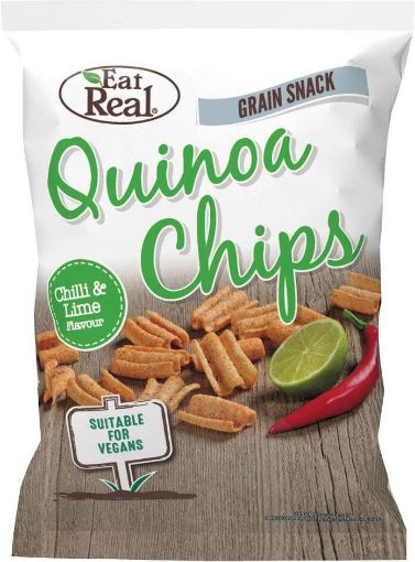 Picture of Eat Real Quinoa Chilli & Lime Chips 80g