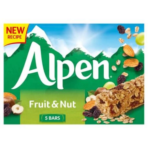 Picture of Alpen Fruit & Nut Cereal Bars (5s) 140g