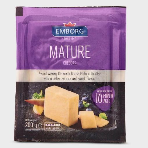 Picture of Emborg Cheddar Mature 200g