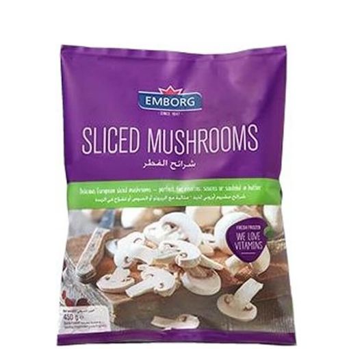 Picture of Emborg Sliced Mushrooms 450g