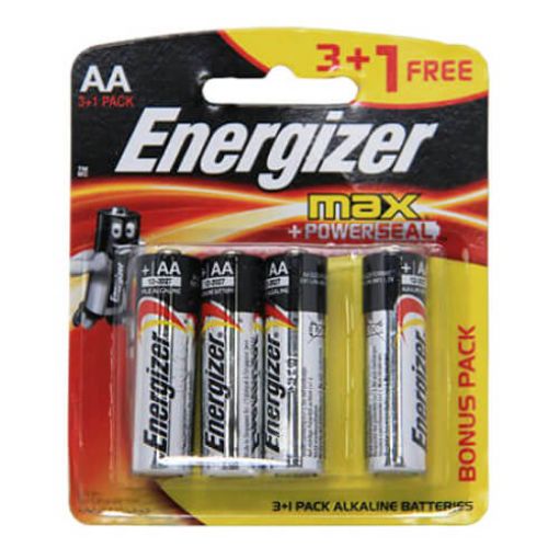 Picture of Energizer Max AAA Batteries Pack 3+1 pcs