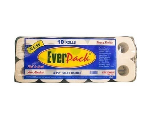 Picture of Everpack  Toilet Roll  Plain 10's