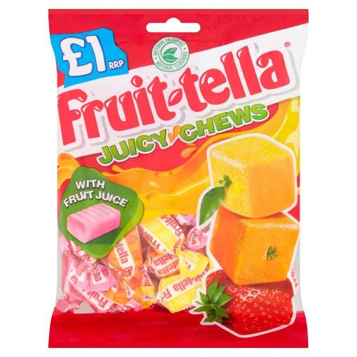 Picture of Fruit-tella Bag Juicy Chews 135g