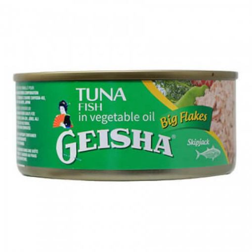 Picture of Geisha Tuna Big Flakes in Vegetable Oil 160g