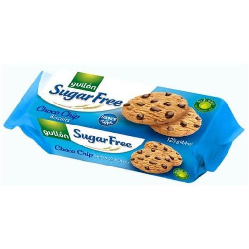 Picture of Gullon Choco Chips Cookies Sugar Free 150g