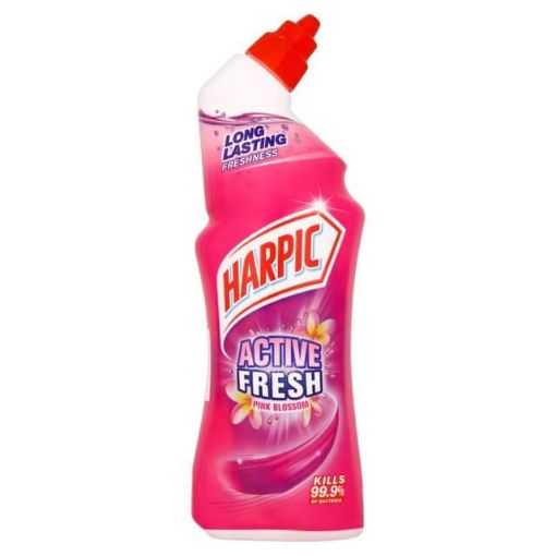 Picture of Harpic Toilet Cleaner Active Fresh Pink Blossom 750ml