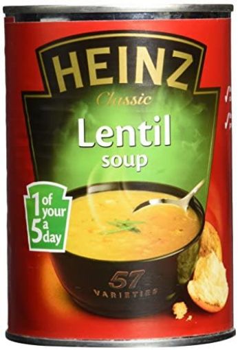 Picture of Heinz Lentil Soup 400g