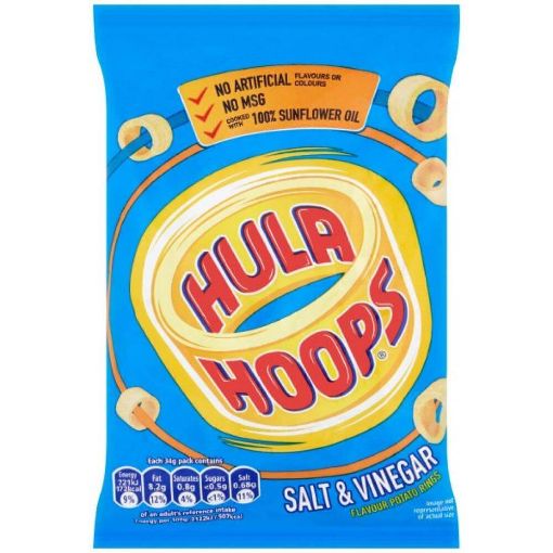 Picture of Hula Hoops Salt&Vinegar 34G