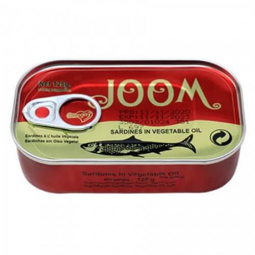 Picture of Joom Sardine in Vegetable Oil 125g