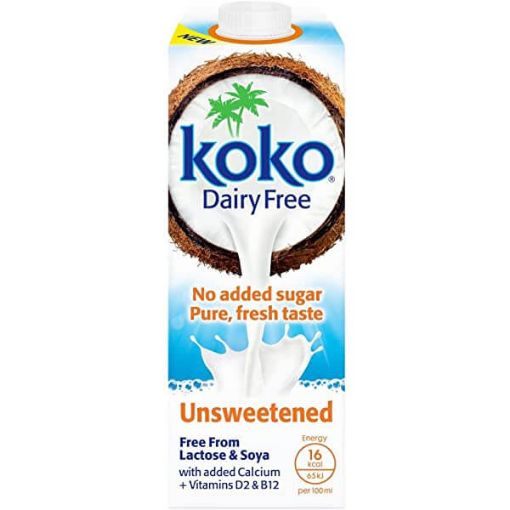 Picture of Koko Dairy Free Unsweetened Milk 1ltr