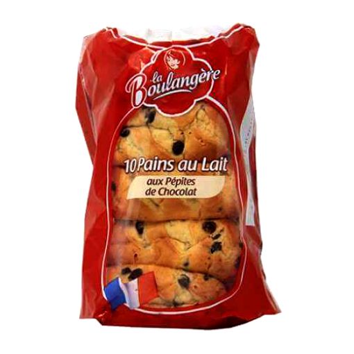 Picture of La Boulangere 10 Milk Breads With Choc Chip 350g