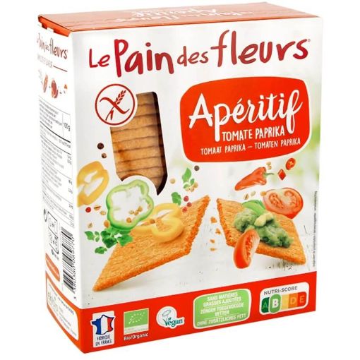 Picture of Le Pain Des Fl.Org.Tom.Paprika Crispbread 150g