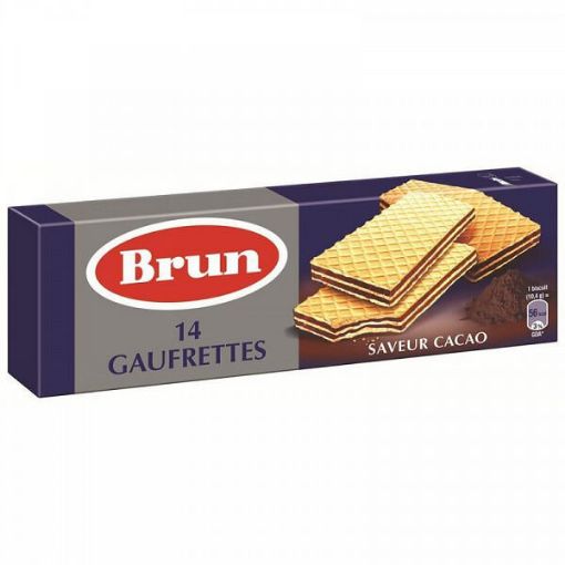 Picture of Lu Brun Gaufrette Cacao Biscuits 146g