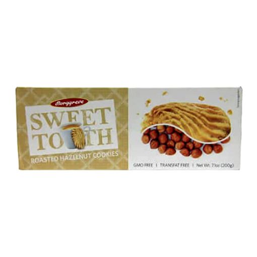 Picture of Borggreve Sweet Tooth Roasted Hazelnu Cookies 200g
