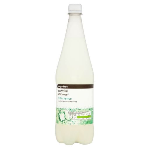 Picture of Waitrose Essential Bitter Lemon Sugar Free 1ltr