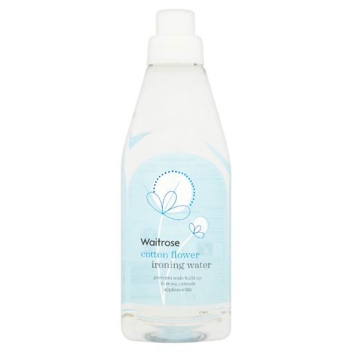 Picture of Waitrose Essential Ironing Water Cotton Flower 1L