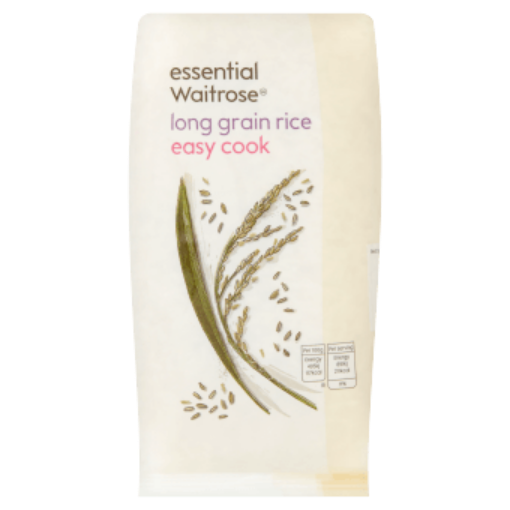Picture of Waitrose Essential Rice Long Grain Easy Cook 500g