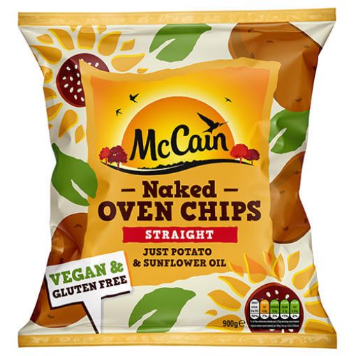 Picture of Mccain Naked Straight Cut Oven Chips 900g