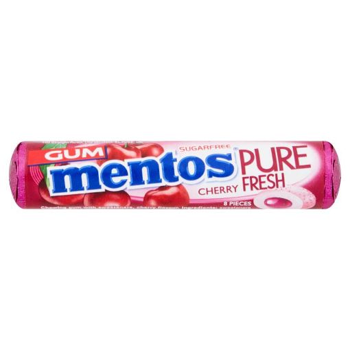 Picture of Mentos Gum Cherry Mint 14.7g