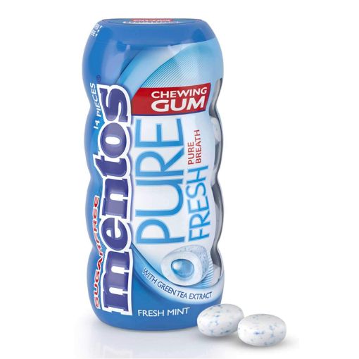 Picture of Mentos Gum Pure Fresh Bottle 31.5g