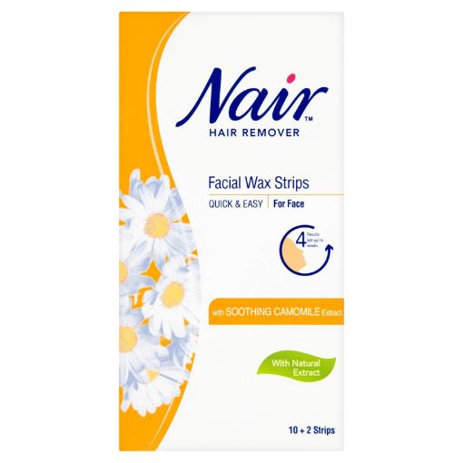 Picture of Nair Facial Wax Strips (12s)
