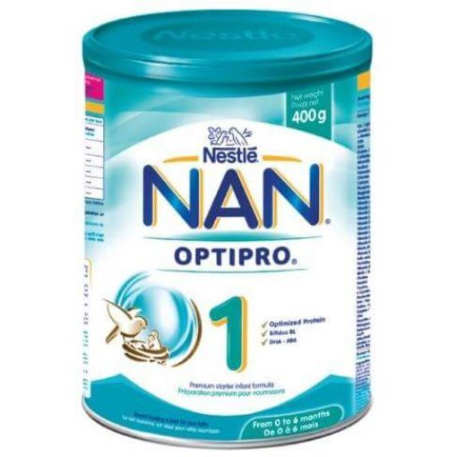 eMoolo Digital Logistics > Groceries & Gourmet Foods > NESTLE INFANTS MILK  POWDER 400g,NAN PRO 1 ,OPTIPRO,DHA-ARA,BIRTH TO 6 MONTHS BY NESTLE