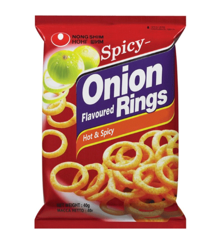 Picture of Nongshim Onion Rings Hot & Spicy 40g