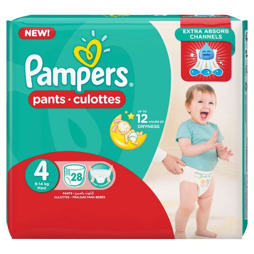 Picture of Pampers Pants Maxi S4 28s