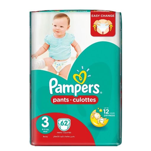 Picture of Pampers Pants Midi S3 62s