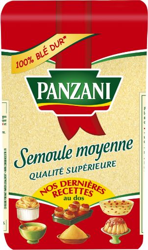 Picture of Panzani Semolina Medium 500g