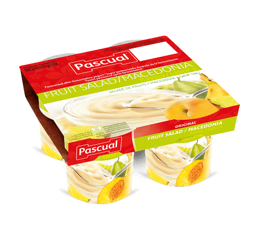 Picture of Pascual Flavoured Yogurt Mix Fruits 125gX4