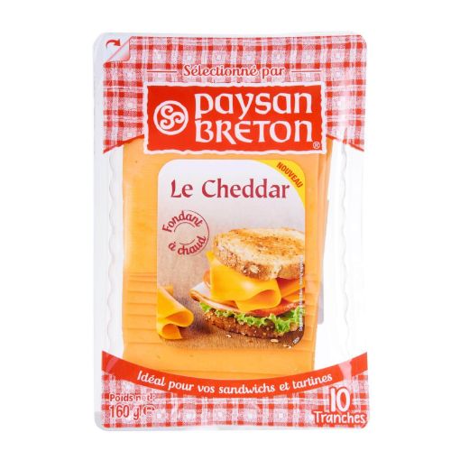 Picture of Paysan Breton 10 Cheddar Slices 160g