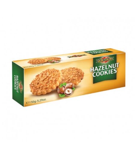 Picture of Quickbury Hazelnut Cookies 150g